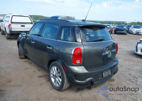 2014 Mini Countryman Cooper S из США, поврежденный, VIN WMWZC3C50EWP29138